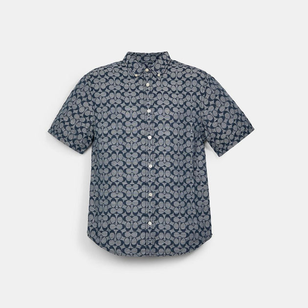 Geometric pointelle knit shirt, Le 31, Shop Men's Patterned Shirts Online
