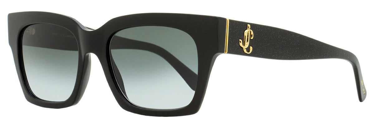 Jimmy Choo RENEE/N/S Sunglasses Black Ivory Gray 61mm