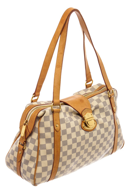 Louis Vuitton Damier Azur Stresa PM - White Shoulder Bags, Handbags -  LOU800094