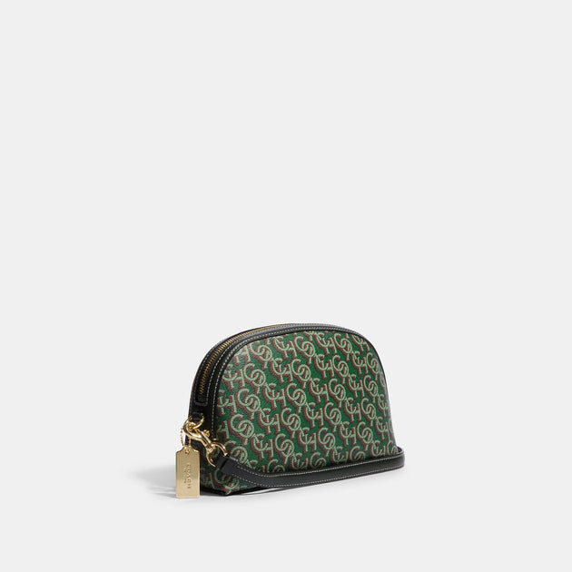Christian Dior Oblique Monogram Diorquake Dark Green Clutch Bag | Brand New