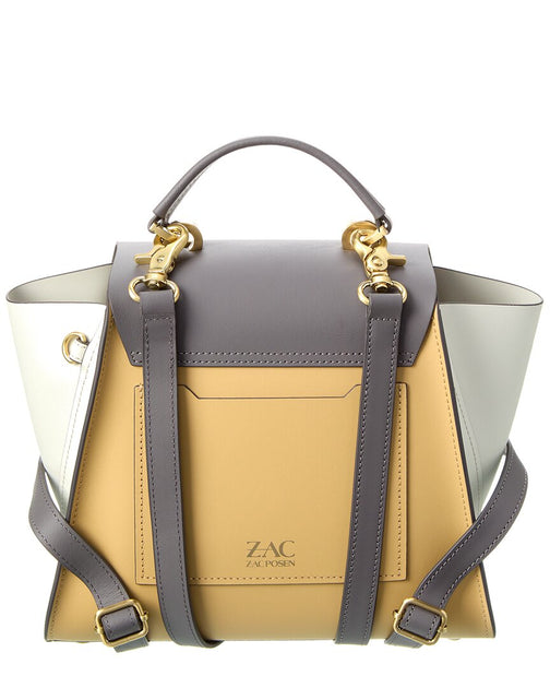 Zac Zac Posen Eartha Iconic Soft Top Handle Bag - Charcoal in Gray