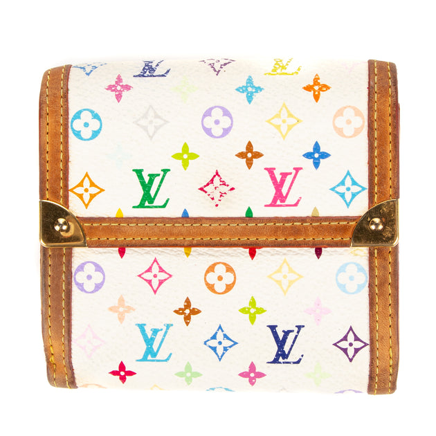 Louis Vuitton Ltd. Ed. Takashi Murakami Multicolore Elise Wallet