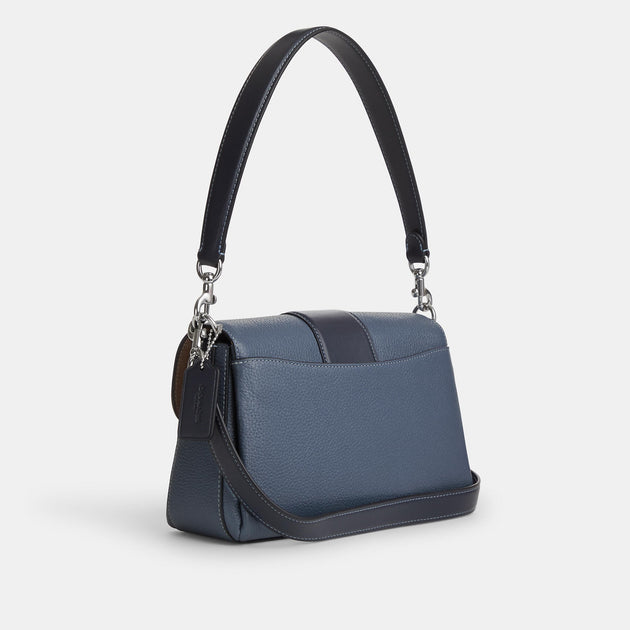 Coach Outlet Teri Shoulder Bag in Signature Chambray - Blue - One Size