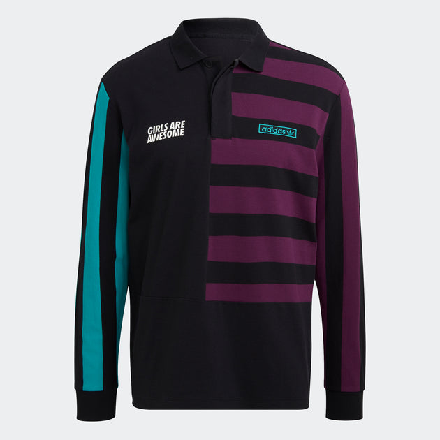 adidas Donovan Mitchell Long Sleeve Shirt Purple