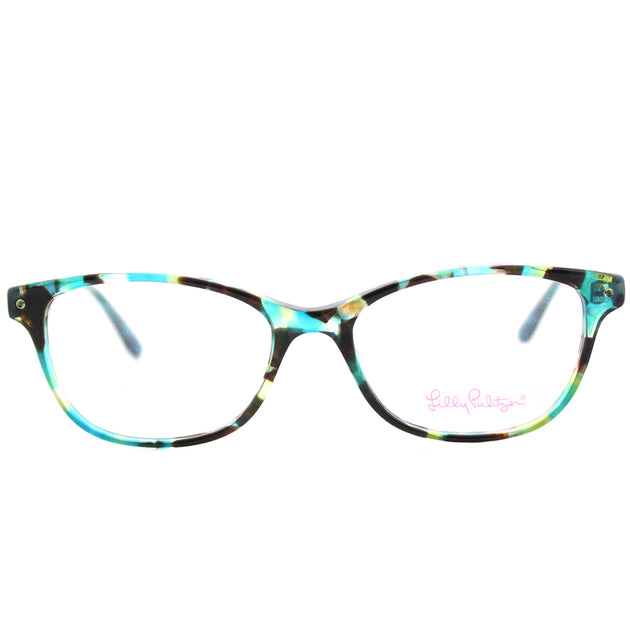 Lilly Pulitzer Lp Brynn Aq 51mm Womens Cat Eye Eyeglasses 51mm Shop Premium Outlets