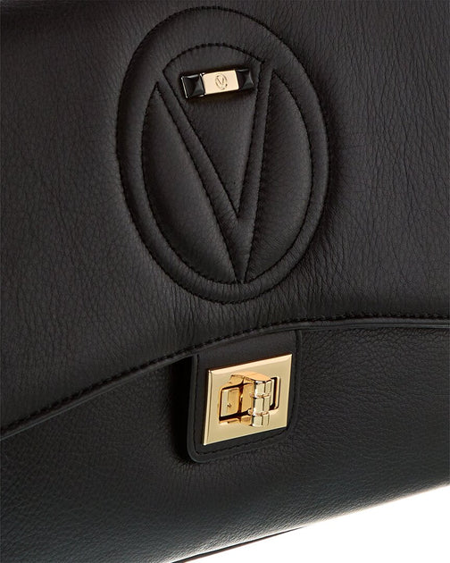 Mario Valentino Luisa Rock Leather Shoulder Bag RETAIL $1,095.00