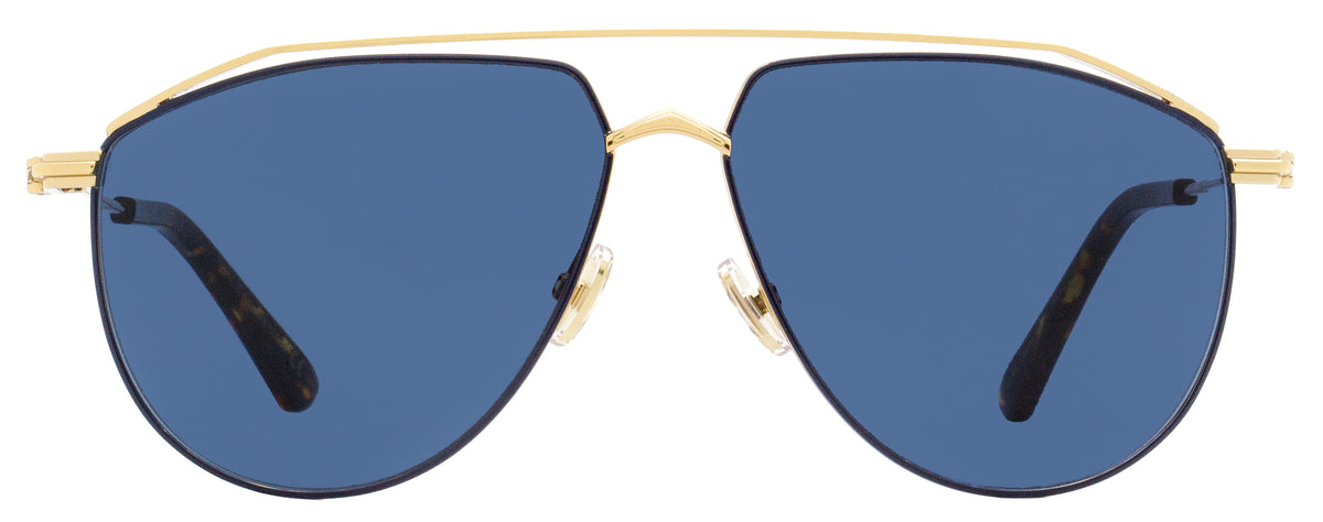 Jimmy Choo Eyewear Sansa pilot-frame Sunglasses - Gold