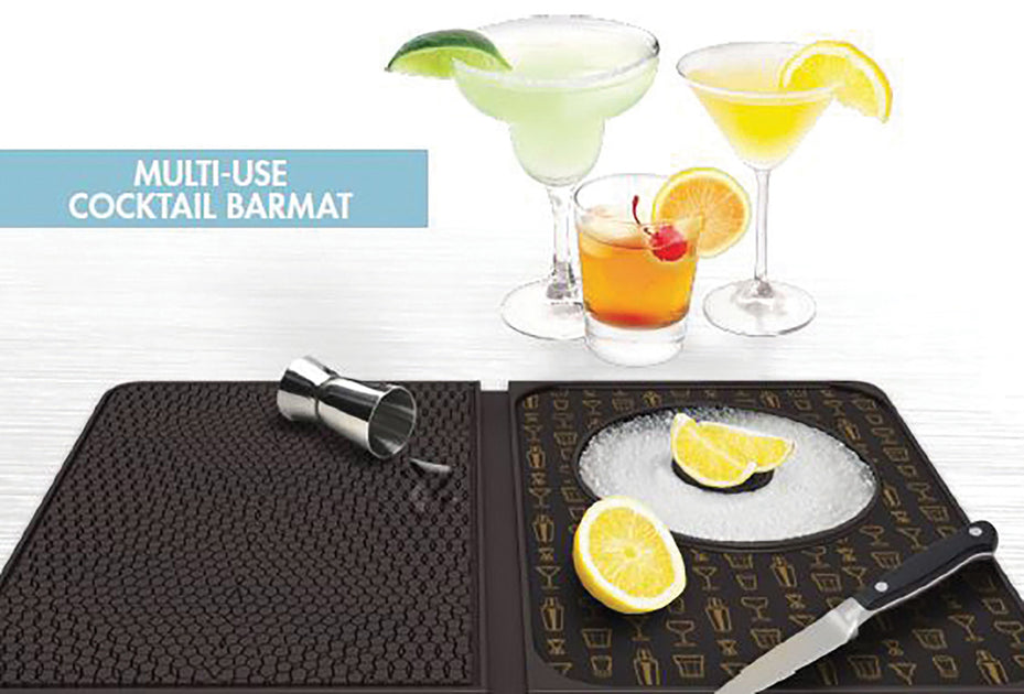 Multi-Use Cocktail Bar Mat by Talisman Designs