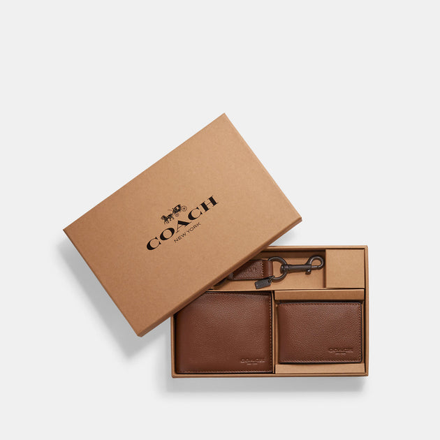 COACH®  Slim Billfold Wallet In Signature Leather
