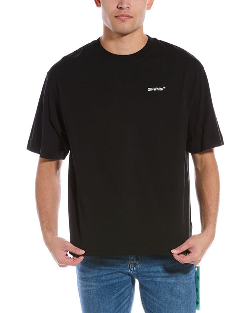 Off-White c/o Virgil Abloh Neen Arrow Skate T-shirt in Black for Men