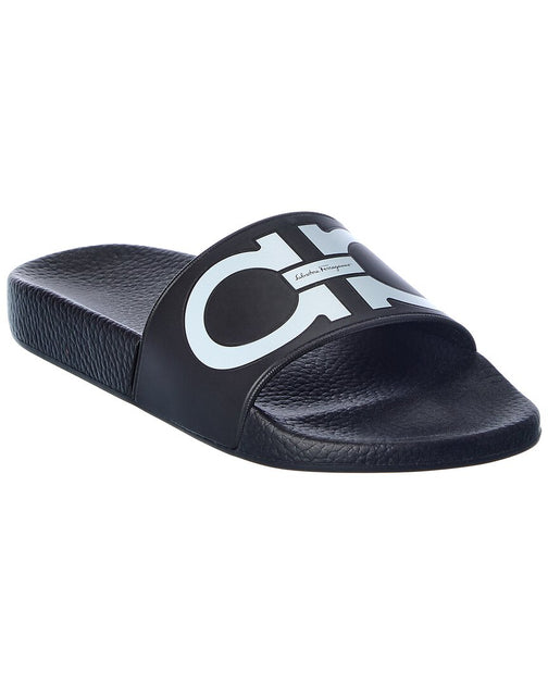 Gancini' rubber slides Ferragamo