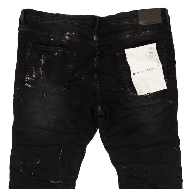 Relaxed cargo denim jeans by Purple brand  Jeans brands, Denim jeans men,  Black jeans