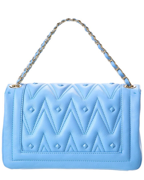 Valentino by Mario Valentino Alice Quilted Leather Shoulder Bag on SALE