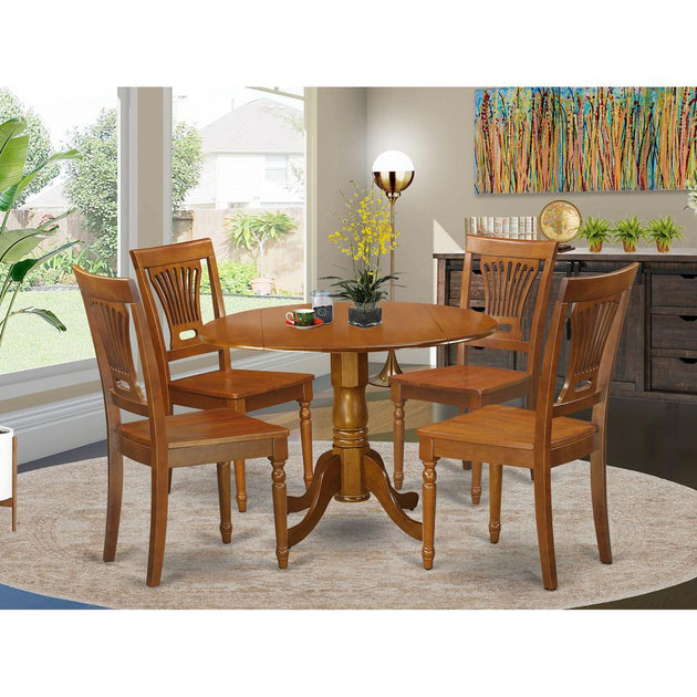 East West Furniture 5 Pc Kitchen nook Dining set-small Kitchen Table ...