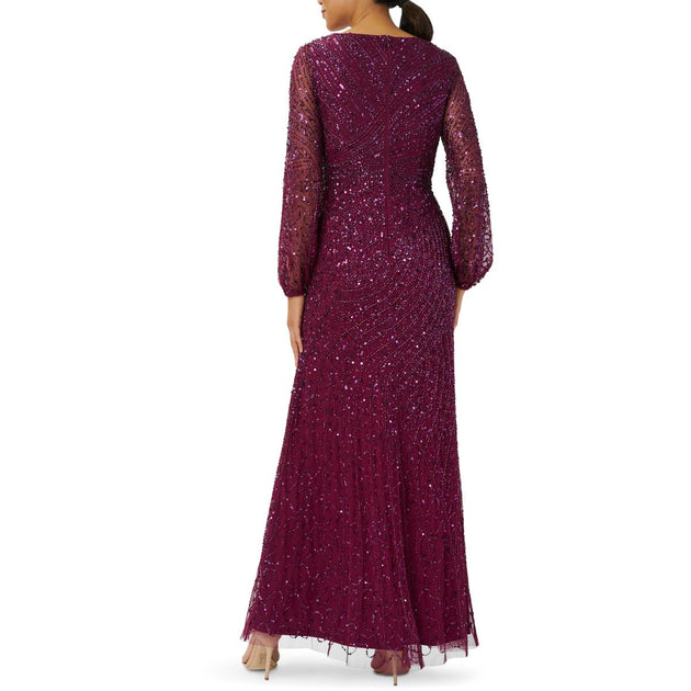 Adrianna Papell Womens Beaded Max Evening Dress | Shop Premium Outlets