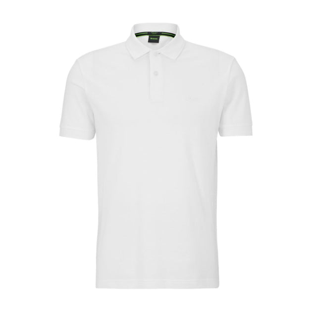 BOSS Cotton-piqu polo shirt with tonal logo | Shop Premium Outlets