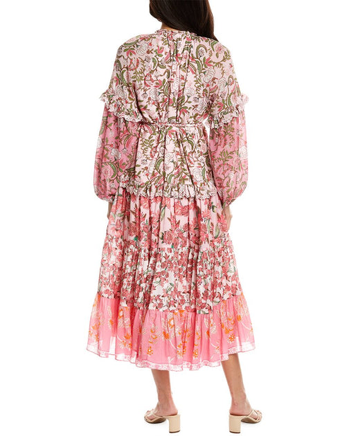 Hemant & Nandita Belted Midi Dress | Shop Premium Outlets