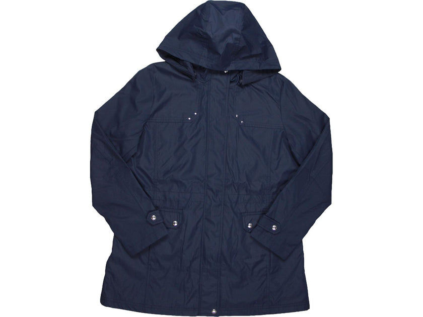 Weatherproof Womens Hooded Midi Raincoat | Shop Premium Outlets