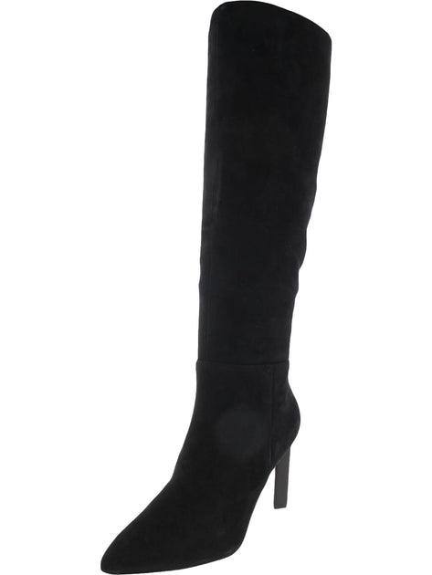 Nine West Eardy Womens Padded Insole Knee-High Boots | Shop Premium Outlets