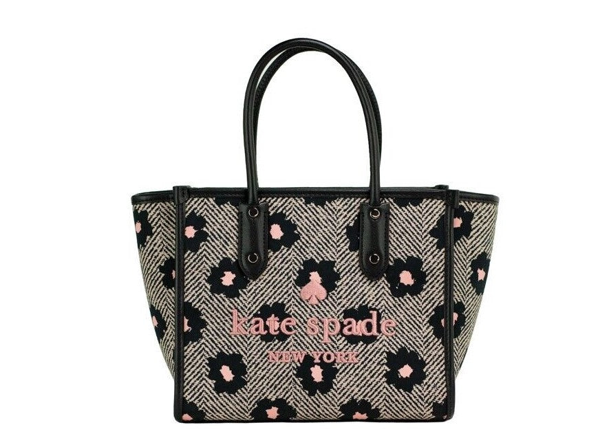 Kate Spade Ella Gingham Blazer Oversized Shoulder Tote Bag Purse