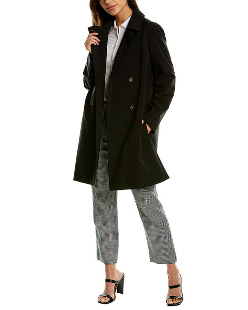 Cinzia Rocca Icons Medium Length Double Breasted Coat | Shop Premium ...