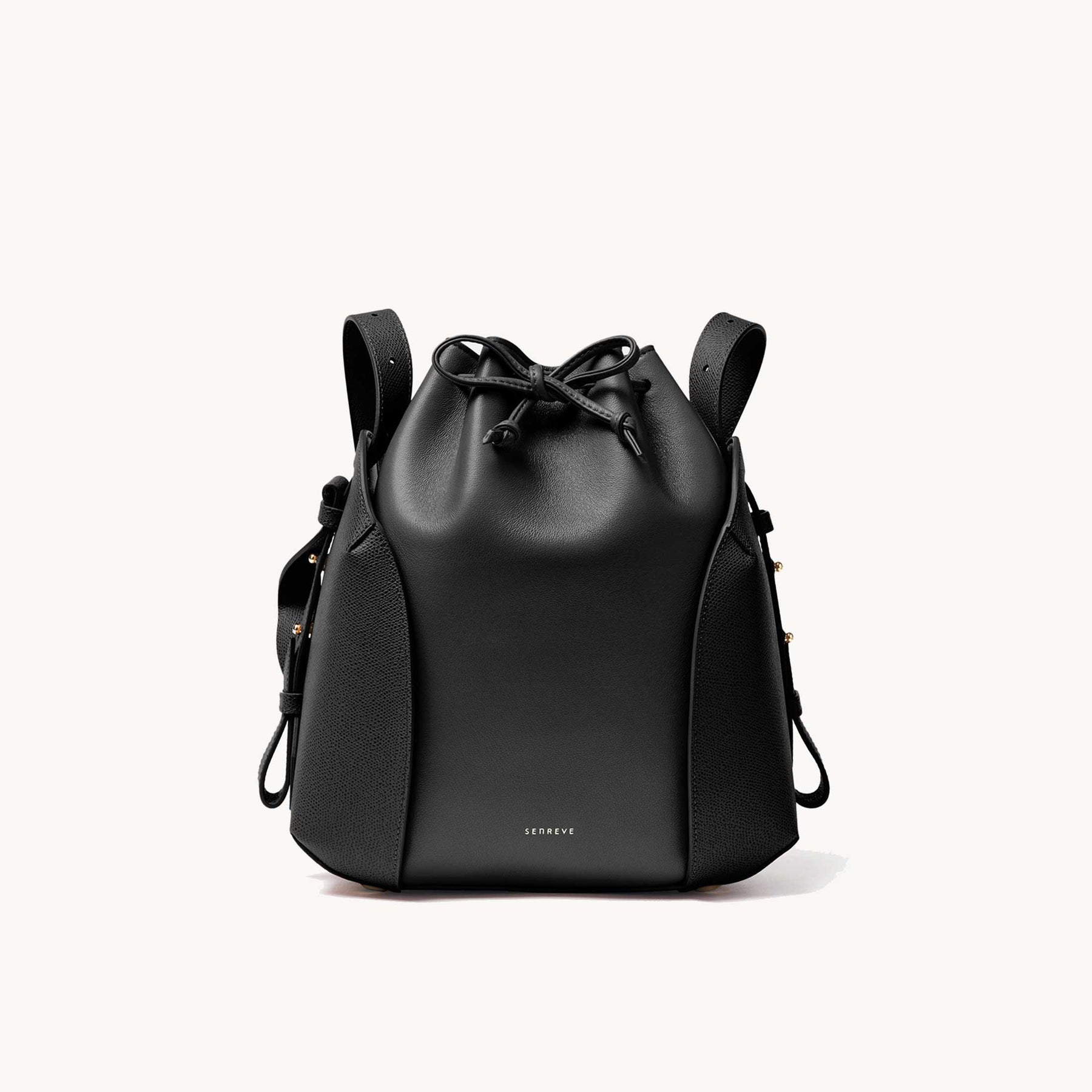 Senreve Aria Mix-leather Belt Bag In Merlot