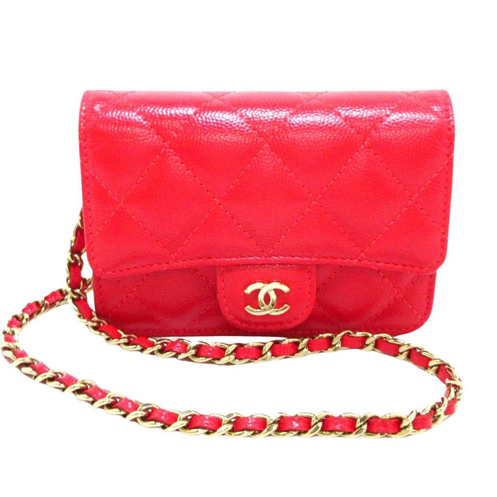 Chanel Mini Matelassé Leather Shoulder Bag (Pre-Owned)
