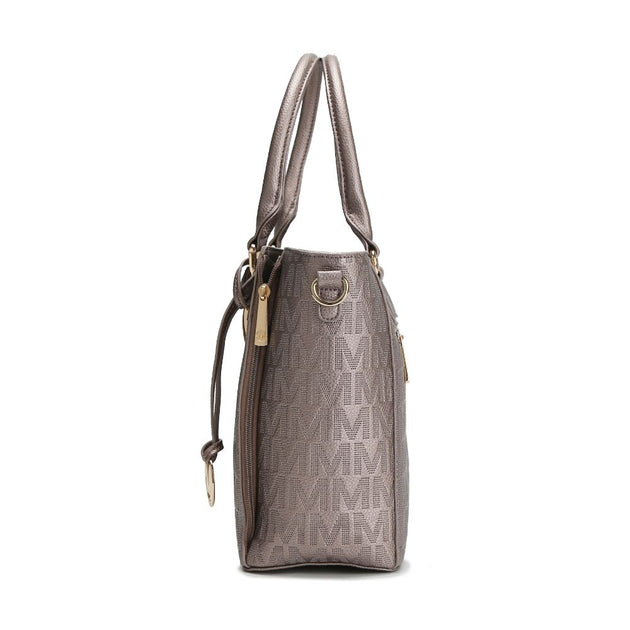 MKF Collection by Mia k. Cairo M Signature Satchel Handbag | Shop ...