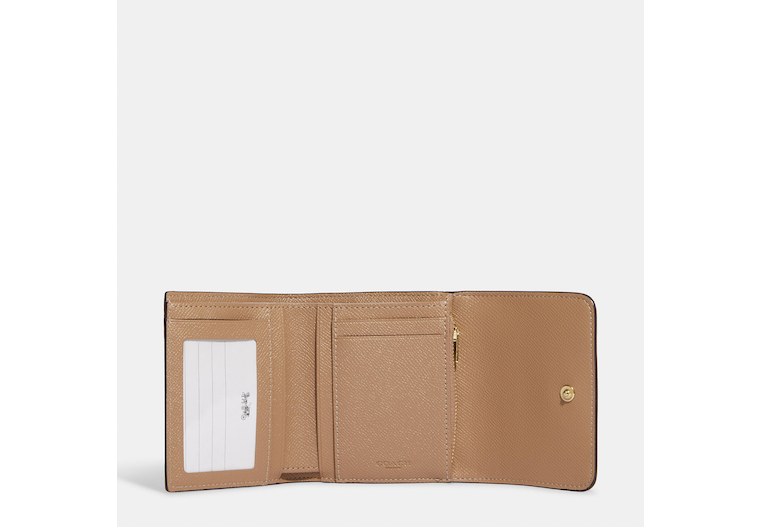 Coach Outlet Small Trifold Wallet In Colorblock Shop Premium Outlets