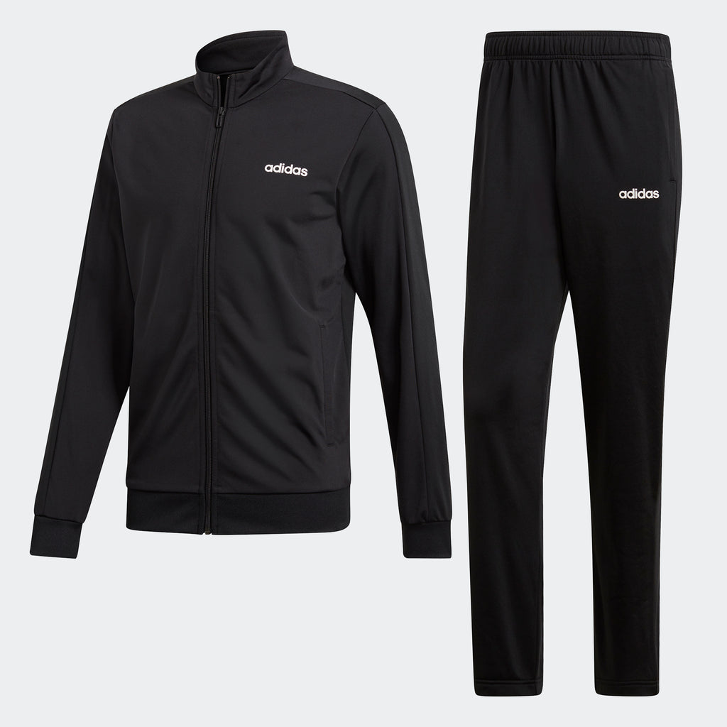 adidas Essentials Warm-Up Tapered 3-Stripes Track Pants - Black | adidas  Canada