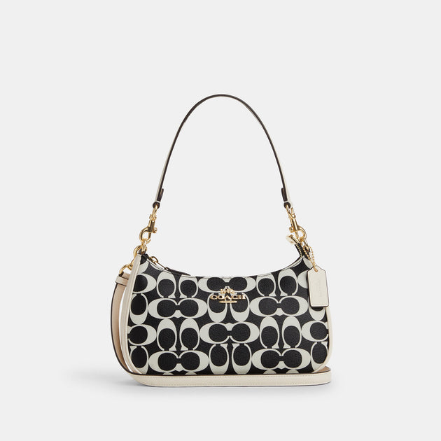 Coach Outlet Teri Shoulder Bag In Signature Canvas Shop Premium Outlets