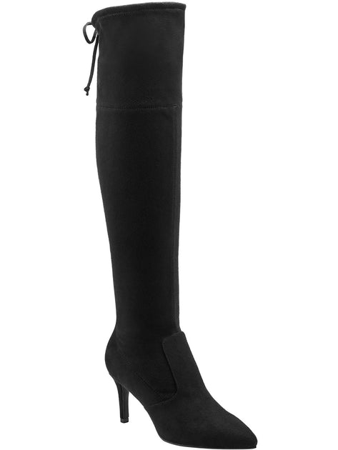 Bandolino Galyce Womens Faux Suede Tall Knee-High Boots | Shop Premium ...