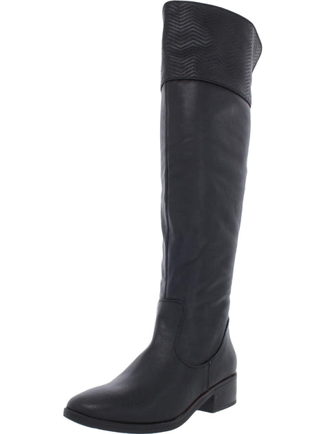 Baretraps Marcela Womens Textured Tall Over-The-Knee Boots | Shop ...