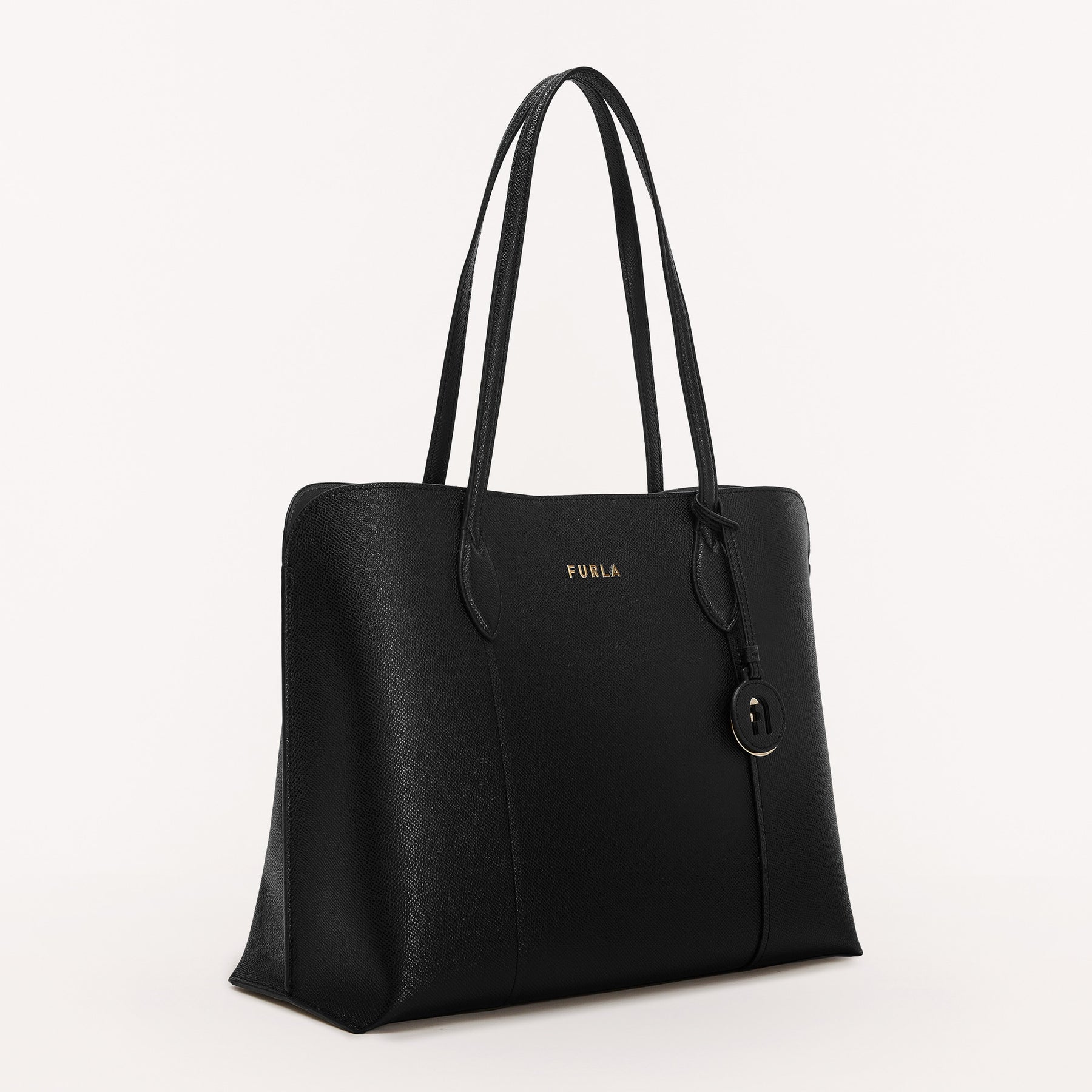 Furla vittoria leather tote bag Clearance