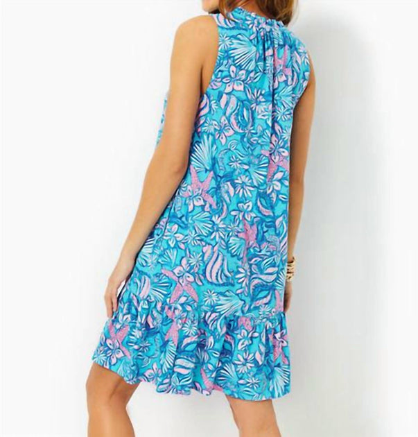 Lilly Pulitzer Malone Dress In Sound The Sirens | Shop Premium Outlets