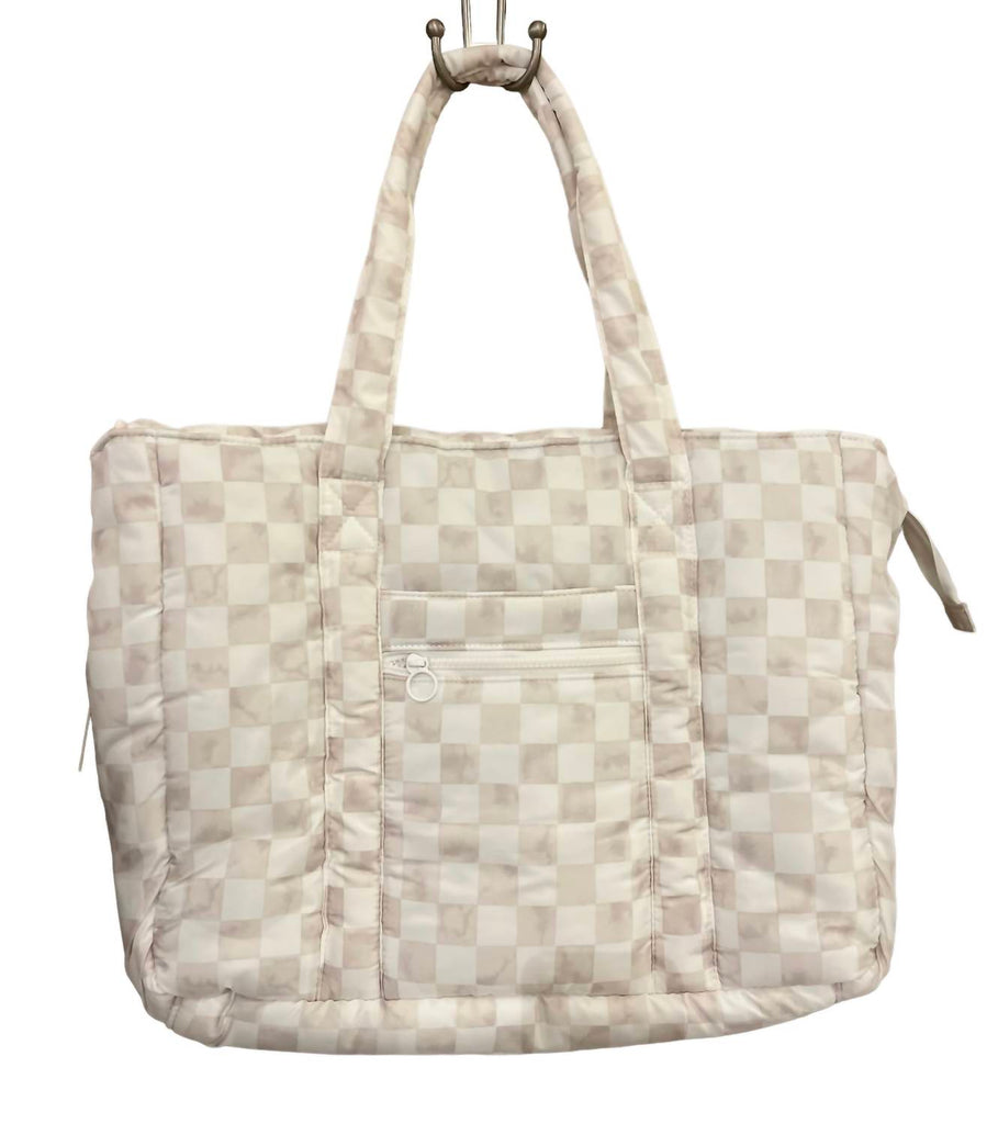 Pack It In Checker Tote – Z SUPPLY