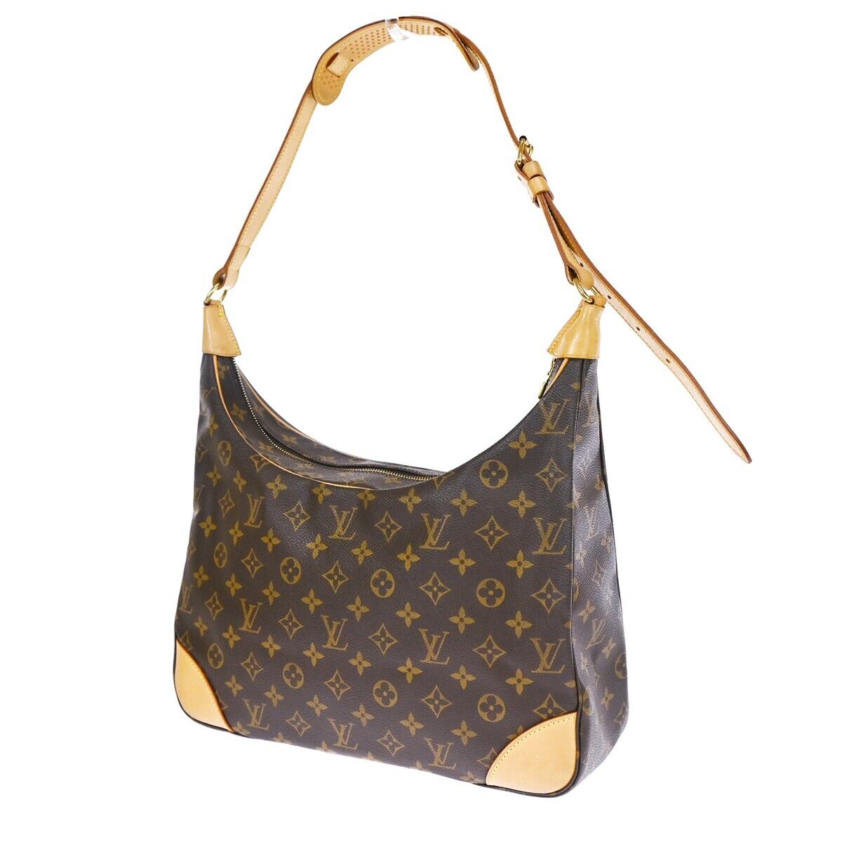 Louis Vuitton Boulogne Canvas Shoulder Bag (Pre-Owned) - ShopStyle