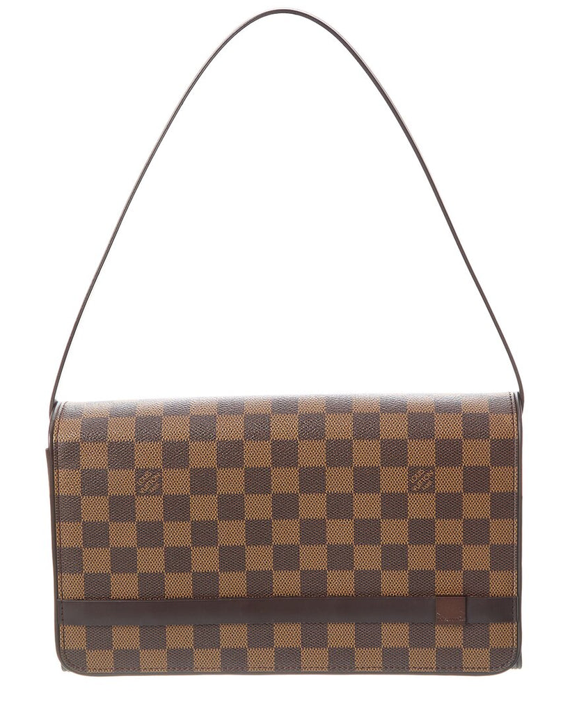 Louis Vuitton Tribeca Long Damier Ebene Shoulder Bag on SALE