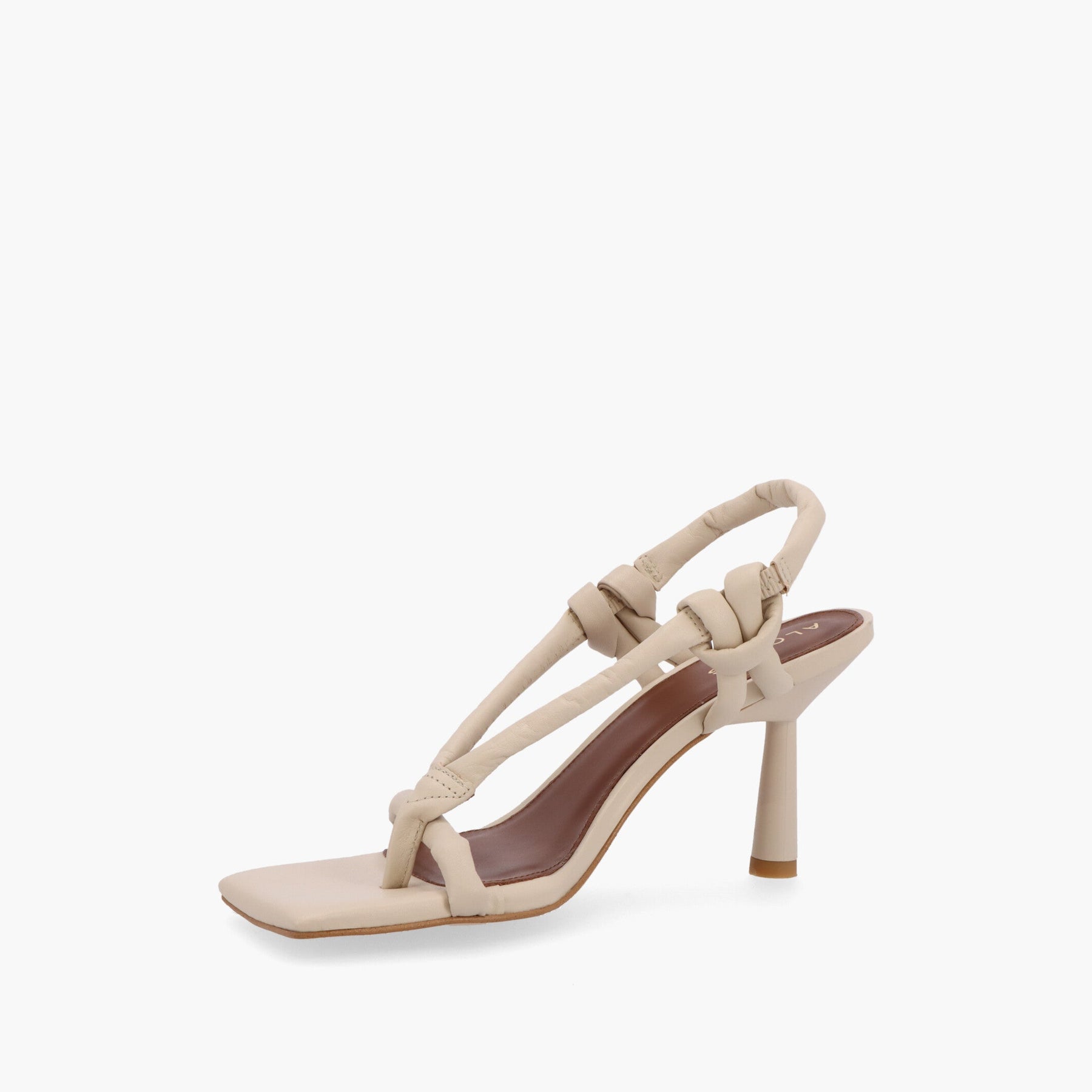 ALOHAS Sheila Cream Leather Sandals | Shop Premium Outlets