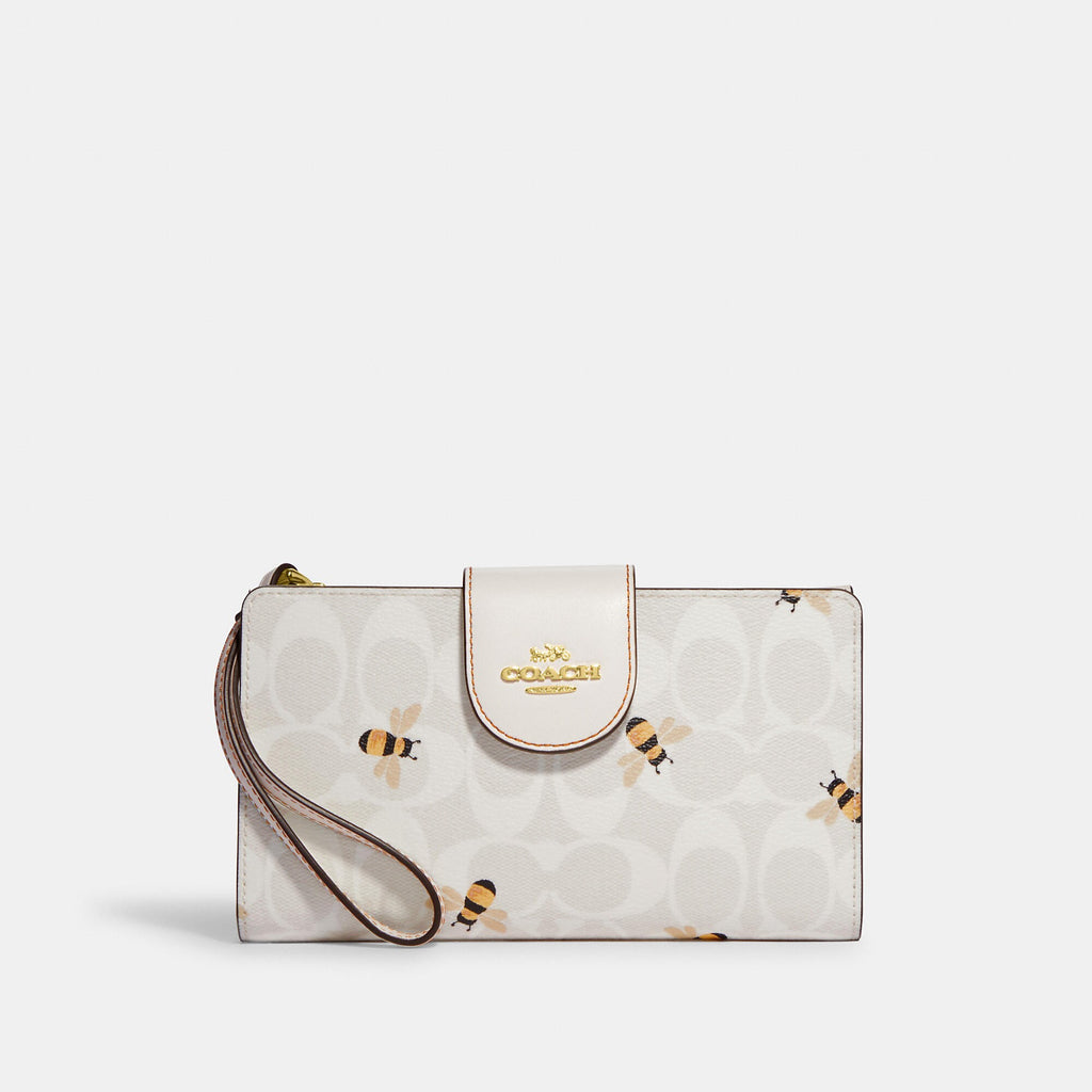 COACH OUTLET®  Nolita 19 In Signature Canvas With Bee Print