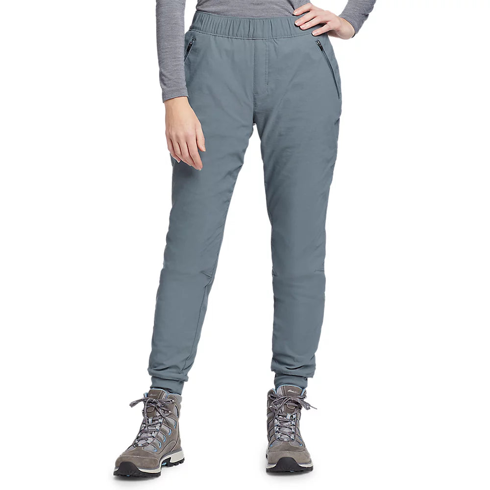 Eddie Bauer Women's Rainier Fleece Lined Pants Hiking-Black - Size: 10 -  New $80