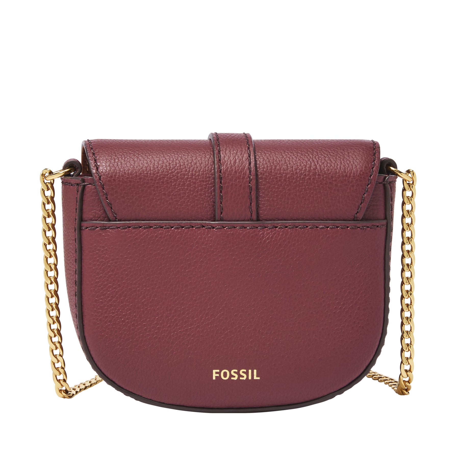 Fossil Fiona Satchel  Brown leather satchel, Fossil satchel, Red