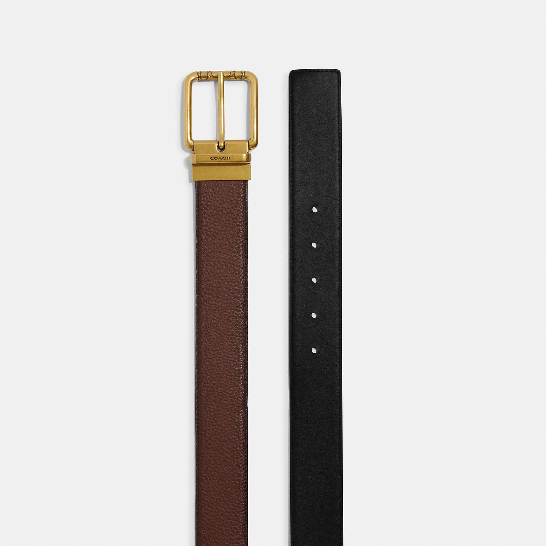 35mm Solid Brass Roller Harness Belt Buckle by Trafalgar Men's Accessories