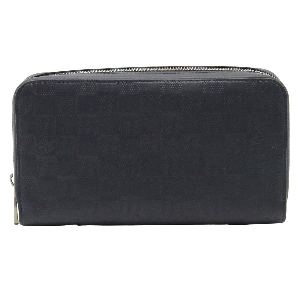 Louis Vuitton Zippy Xl Black Canvas Wallet (Pre-Owned)
