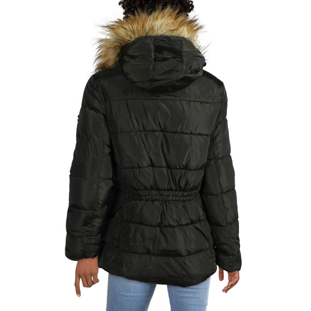 Adrienne Vittadini Womens Quilted Down Puffer Coat | Shop Premium Outlets