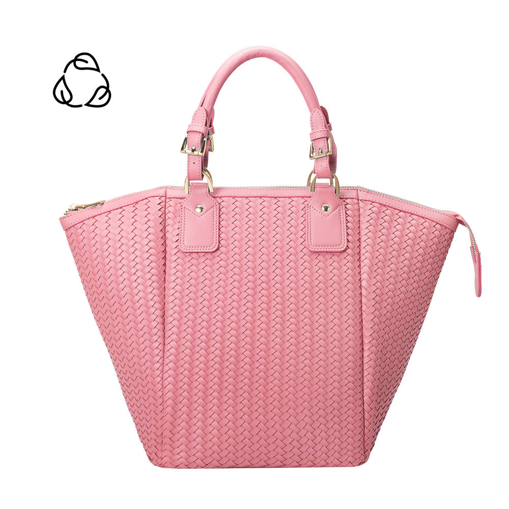 Melie Bianco Jovie Taupe Medium Shoulder Bag - Pink