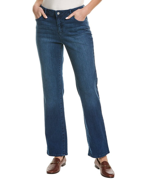 J.McLaughlin Ashbury Faded Straight Jean | Shop Premium Outlets