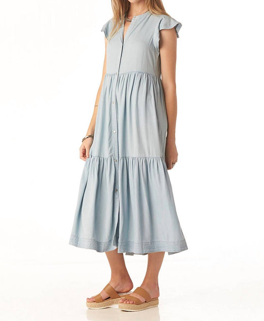 Tart Collections Kesa Dress In Open Air Blue | Shop Premium Outlets