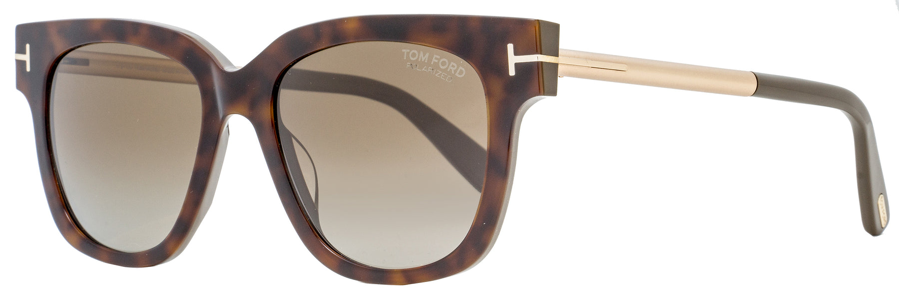 Tom Ford Sunglasses Simona TF717 55G Vintage Pink Havana/Champagne
