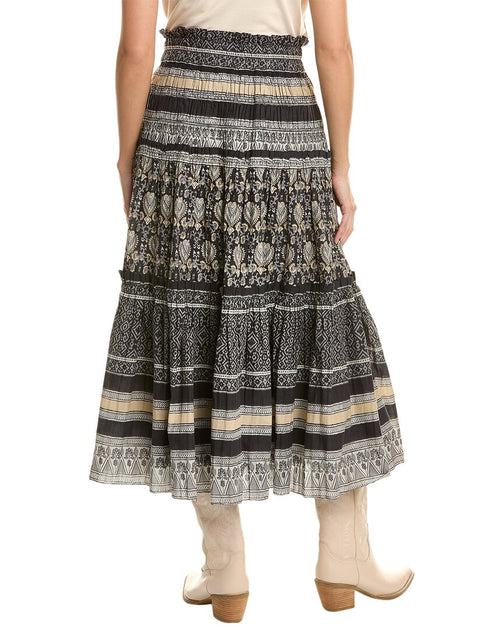 SEA NY Tasha Print Midi Skirt | Shop Premium Outlets